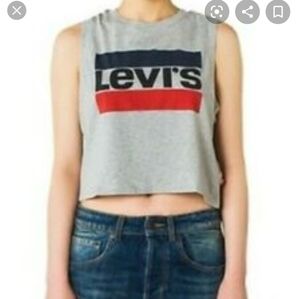 NeW Levi's crop top size -XS and Fifth Sun Tank- S